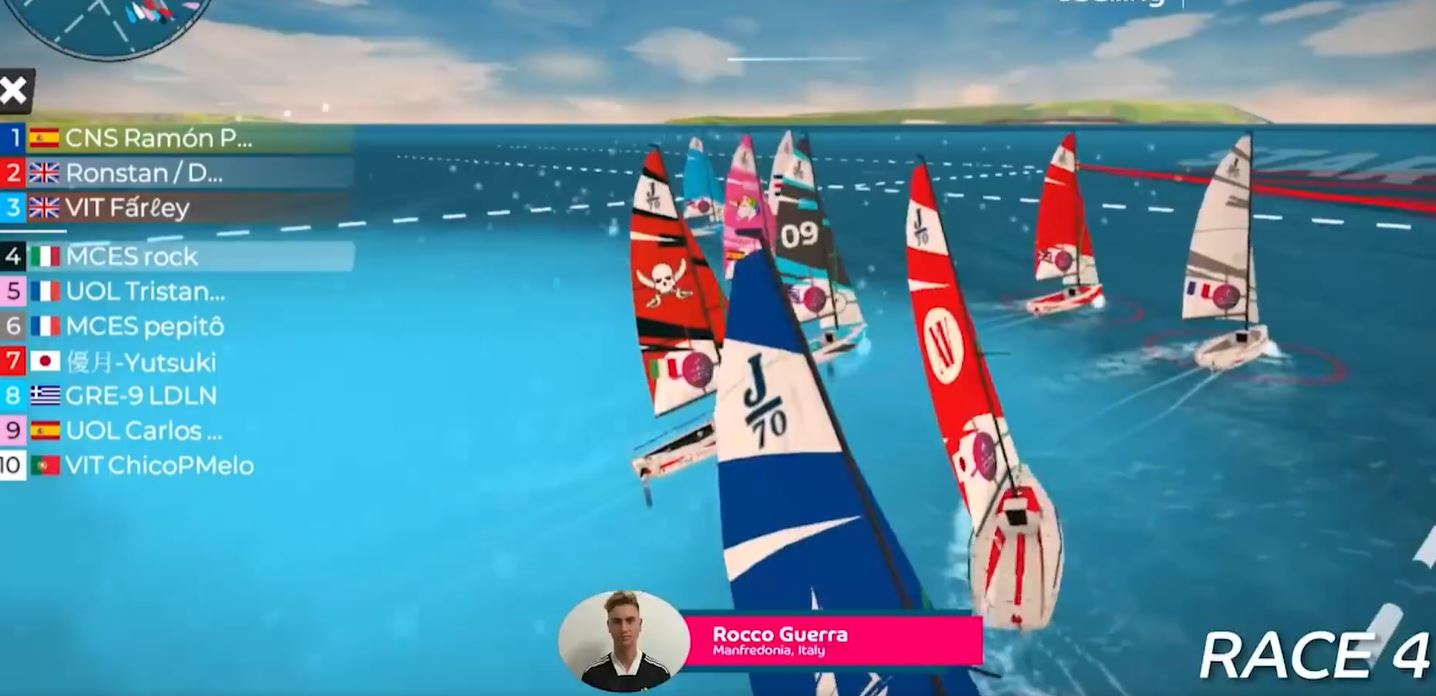 eSailing, vela online, deporte náutico, juegos online, vela virtual
